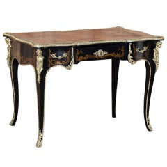 Antique French Louis XV Painted Desk