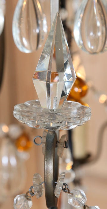 Vintage Venetian Crystal Chandelier 2