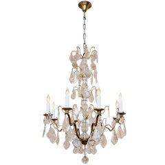 Antique Crystal Chandelier