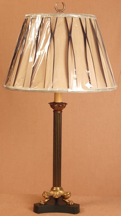 Antique Empire Style Table Lamp
