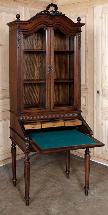 Antique Louis XVI Secretaire/Bibliotheque