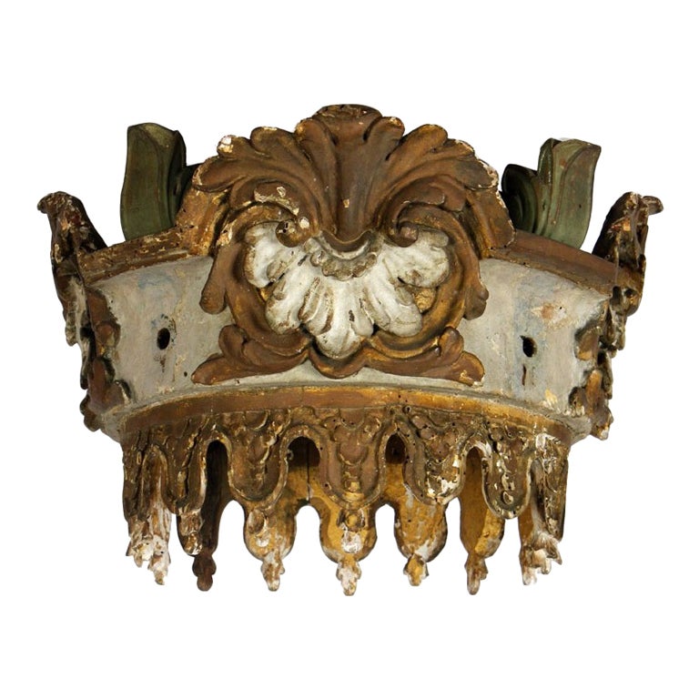 Antique Bed Crown at 1stdibs