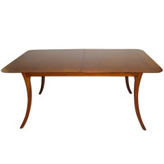 Great Robsjohn Gibbings Saber-Leg Dining Table Great Robsjohn Gibbings Saber-Leg Dining Table