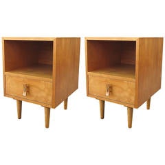 Retro 1950 Stanley Young for Glenn of California Pair of Nightstands