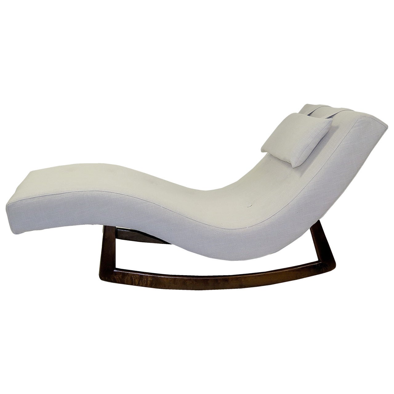 Comfortable 1950 Adrian Pearsall Rocking Lounge