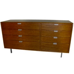 Unique 1950 George Nelson 8 Drawer Dresser