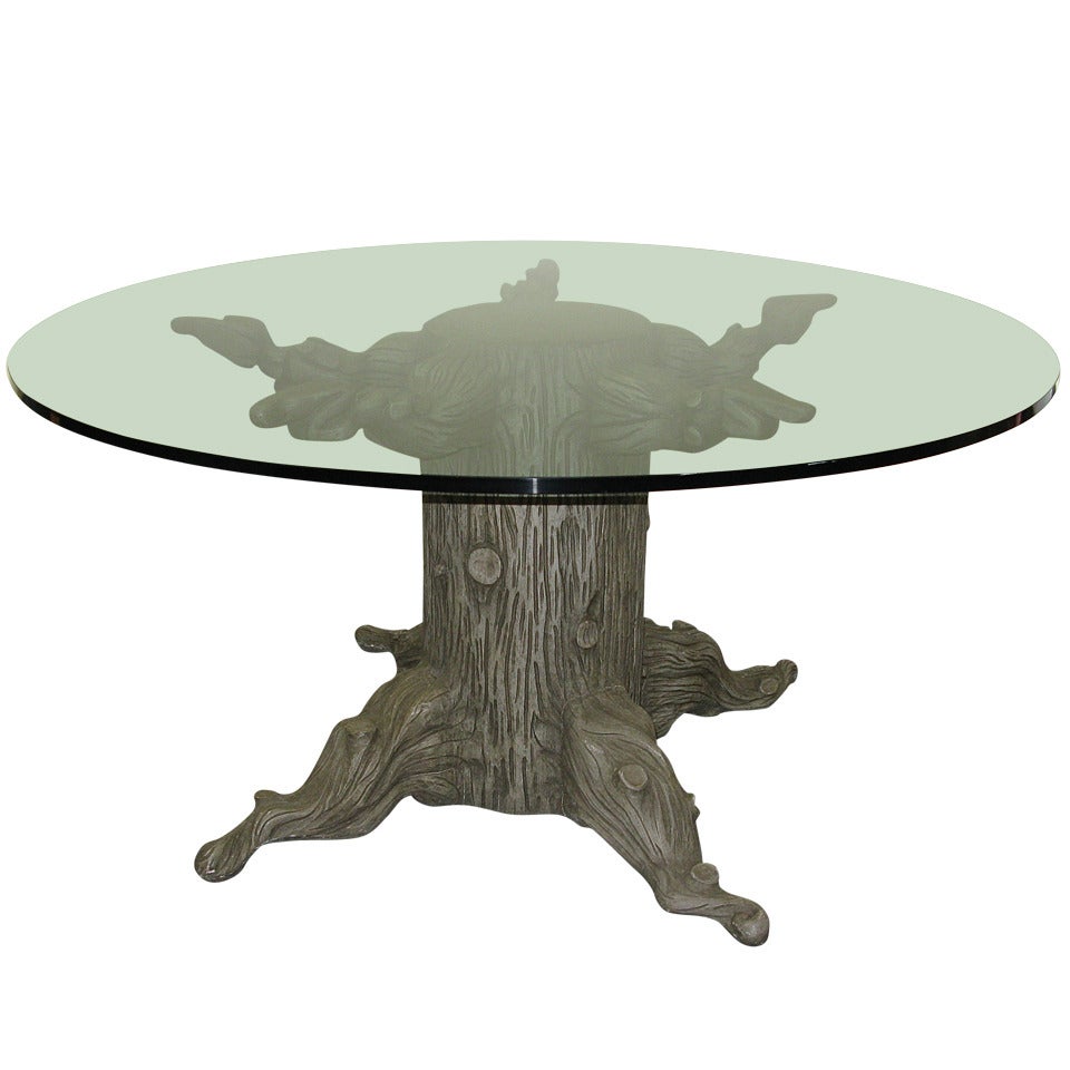  Tree Stump Table by David Barrett For Sale