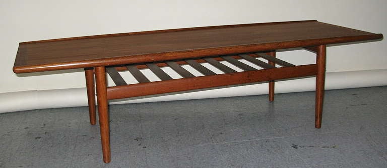 1950 Greta Jalk Large Teak Coffee Table
