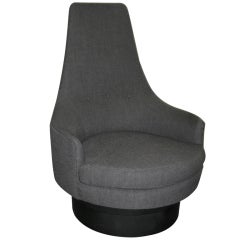 1950 Adrian Pearsall High Back Swivel Chair