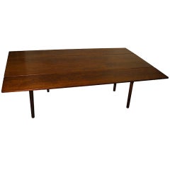 1950 Borge Mogensen Oversized Teak Drop-Leaf Table
