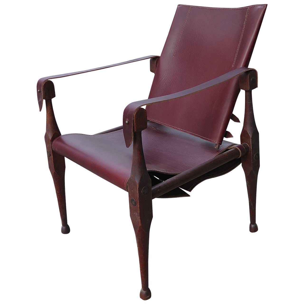 Unique 1950 Kaare Klint Safari Chair