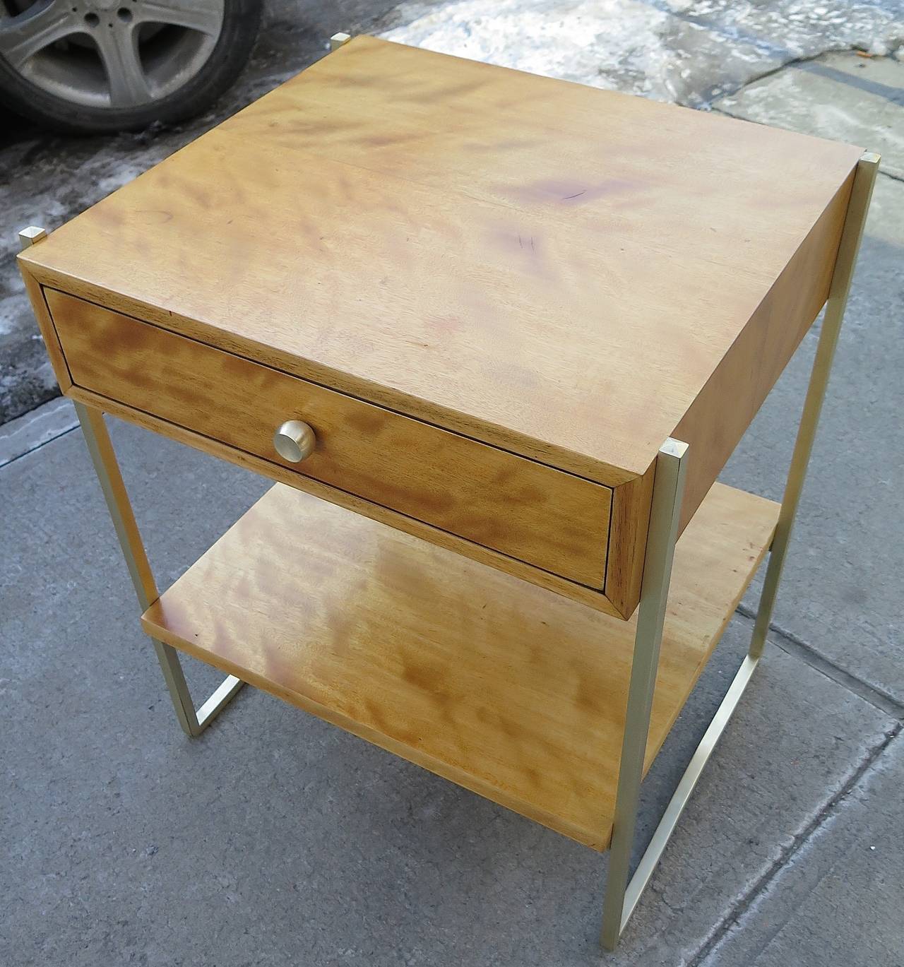 Mid-Century Modern Rare and Gorgeous Pair of 1950 Kittinger Nightstands