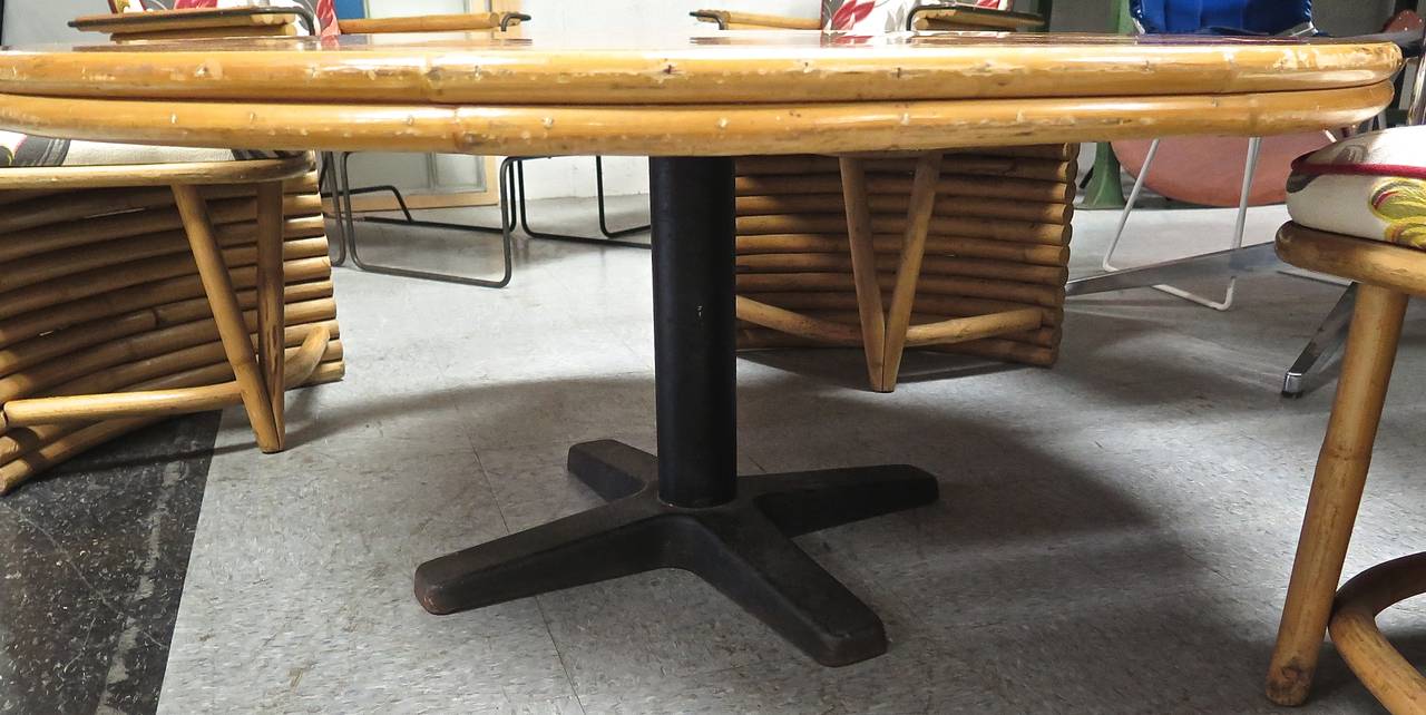 Casual 1950 Ritts & Company Table with Disappearing Stools 2