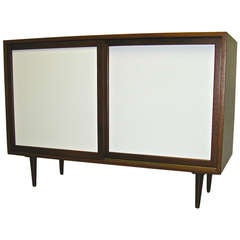1960 Harvey Probber 2- Door Cabinet
