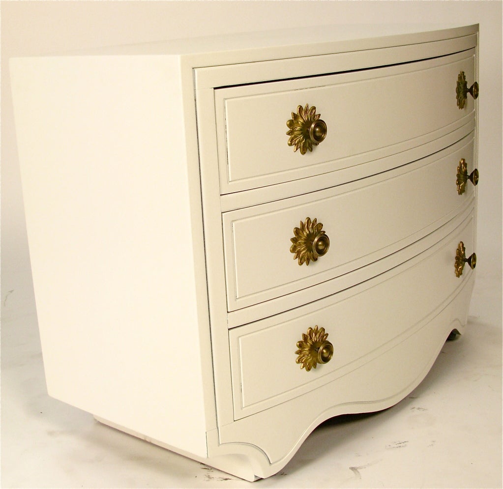 1940 Dorothy Draper  Viennese Collection 3 Drawer Dresser In Excellent Condition In Hudson, NY
