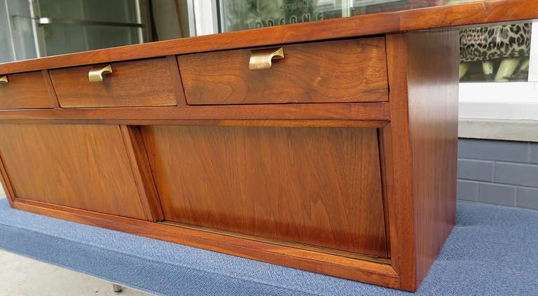 Unknown 1950 Walnut Wall Hanging Cabinet