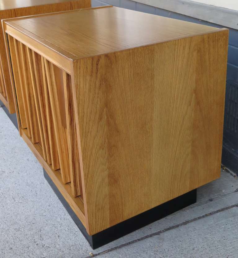 Fabulous Pair of Nightstands, Canada In Excellent Condition In Hudson, NY