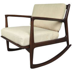 Gorgeous Rocking Chair by Ib Kofod-Larsen for Selig, 1960 