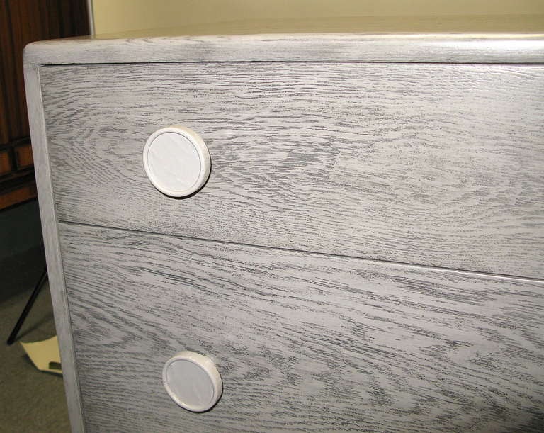 Custom Finish 1940 Kittinger Oak 3- Drawer Dresser 1