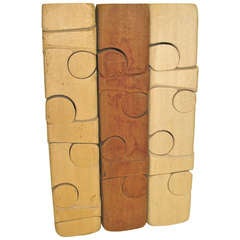 Handcrafted Set of Puzzle Sculptures by Brian Willsher