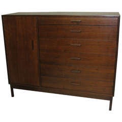 Great 1950  Walnut Tall Dresser
