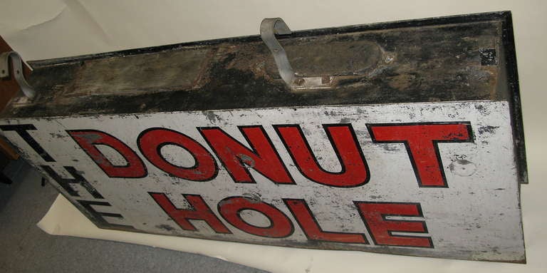 American Great 1950 Double Sided Donut Sign