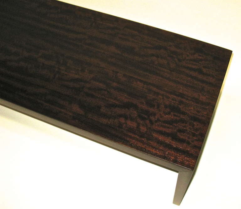1960 Milo Baughman Wood Bench or Coffee Table