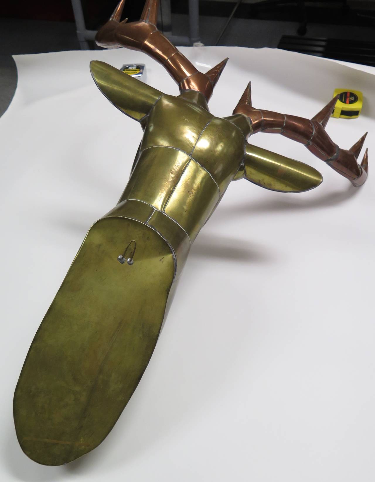 Late 20th Century 1970 Sergio Bustamante Stag Head