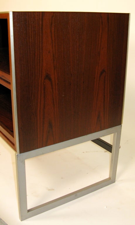 Aluminum 1960 Great Bang + Olufsen Rosewood Cabinet