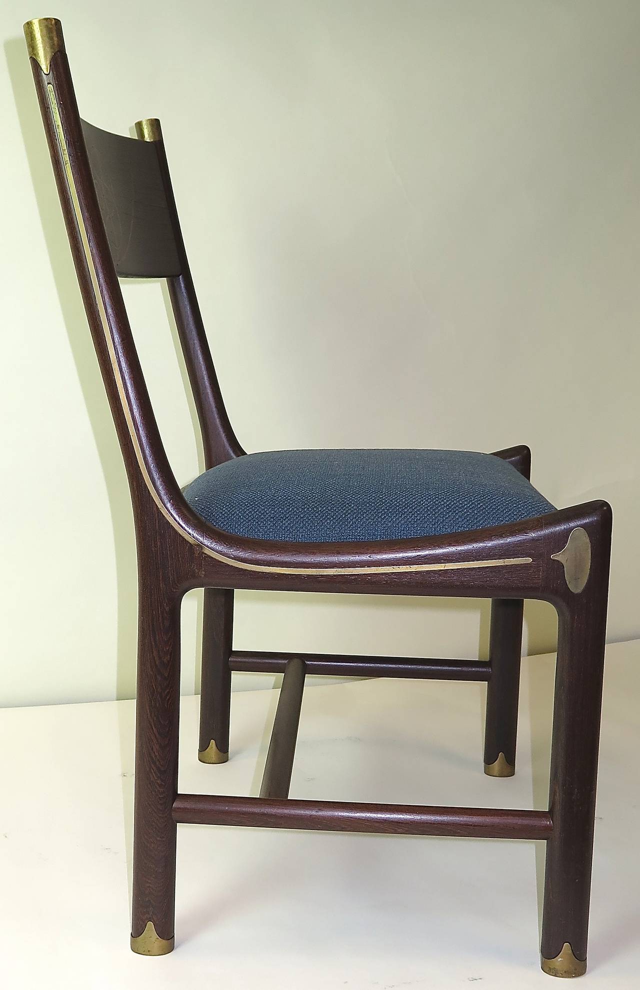  1970 Pair of Ib Kofod-Larsen for Selig Chairs In Excellent Condition For Sale In Hudson, NY