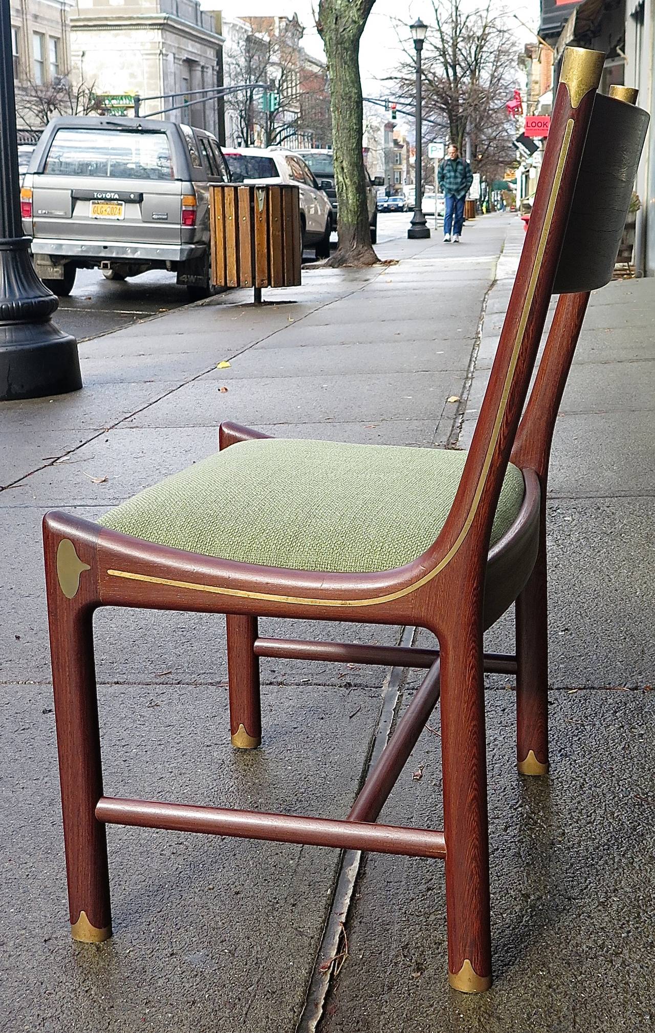 Upholstery   Pair of 1970 Ib Kofod-Larsen for Selig Chairs For Sale