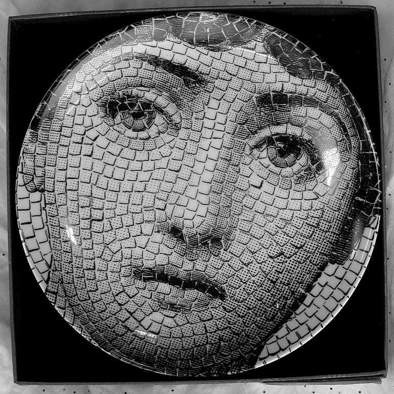 Fabulous Piero Fornasetti Original Face Plates at 1stDibs