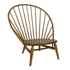 Great High-Spindle-Back Lounge Chair