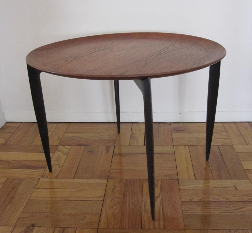 Danish tray table by Fritz Hansen