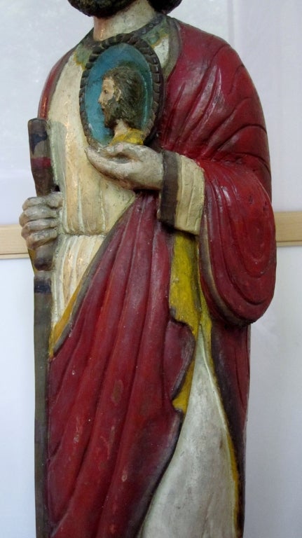 Wood 18th Century Santos For Sale
