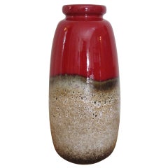 X Large Scheurich West German Pottery Vase