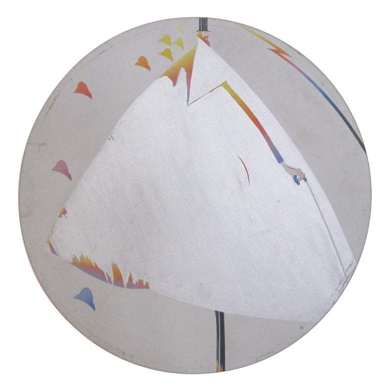 Burt Groadel oil on canvas For Sale