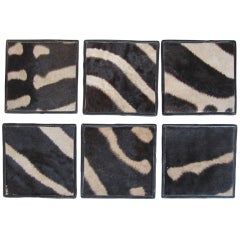 Zebra Coasters