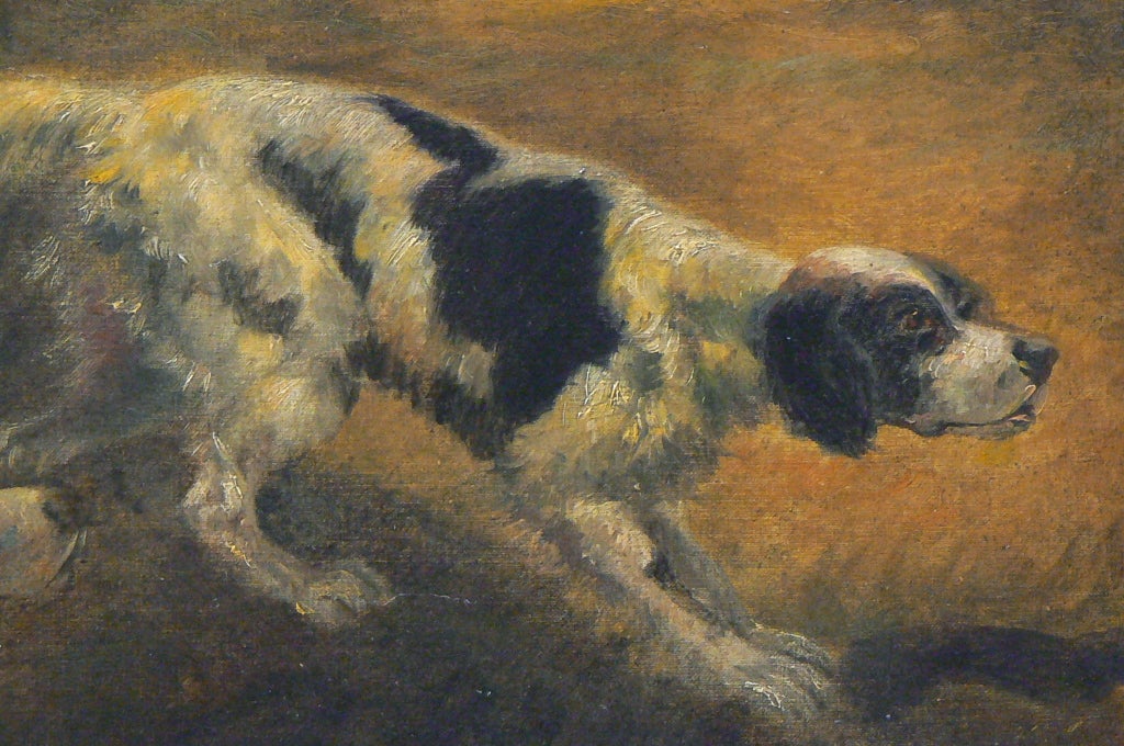 Wood On The Hunt-Sporting Dogs, Thomas Dalton Beaumont For Sale