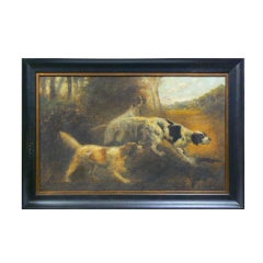 Antique On The Hunt-Sporting Dogs, Thomas Dalton Beaumont