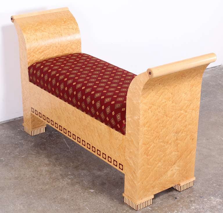 American Craftsman Custom American Studio Bench by Alan Lorn, 2000