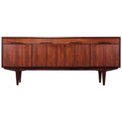 Danish Moller Style Rosewood Sideboard or Credenza