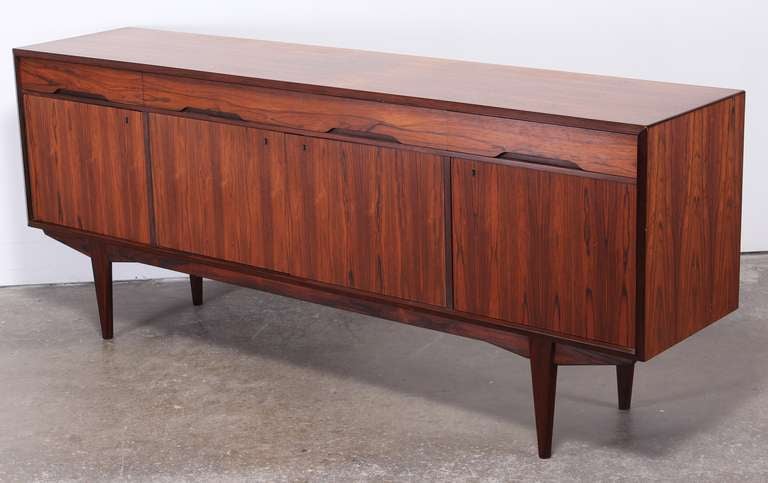 Mid-Century Modern Danish Moller Style Rosewood Sideboard or Credenza
