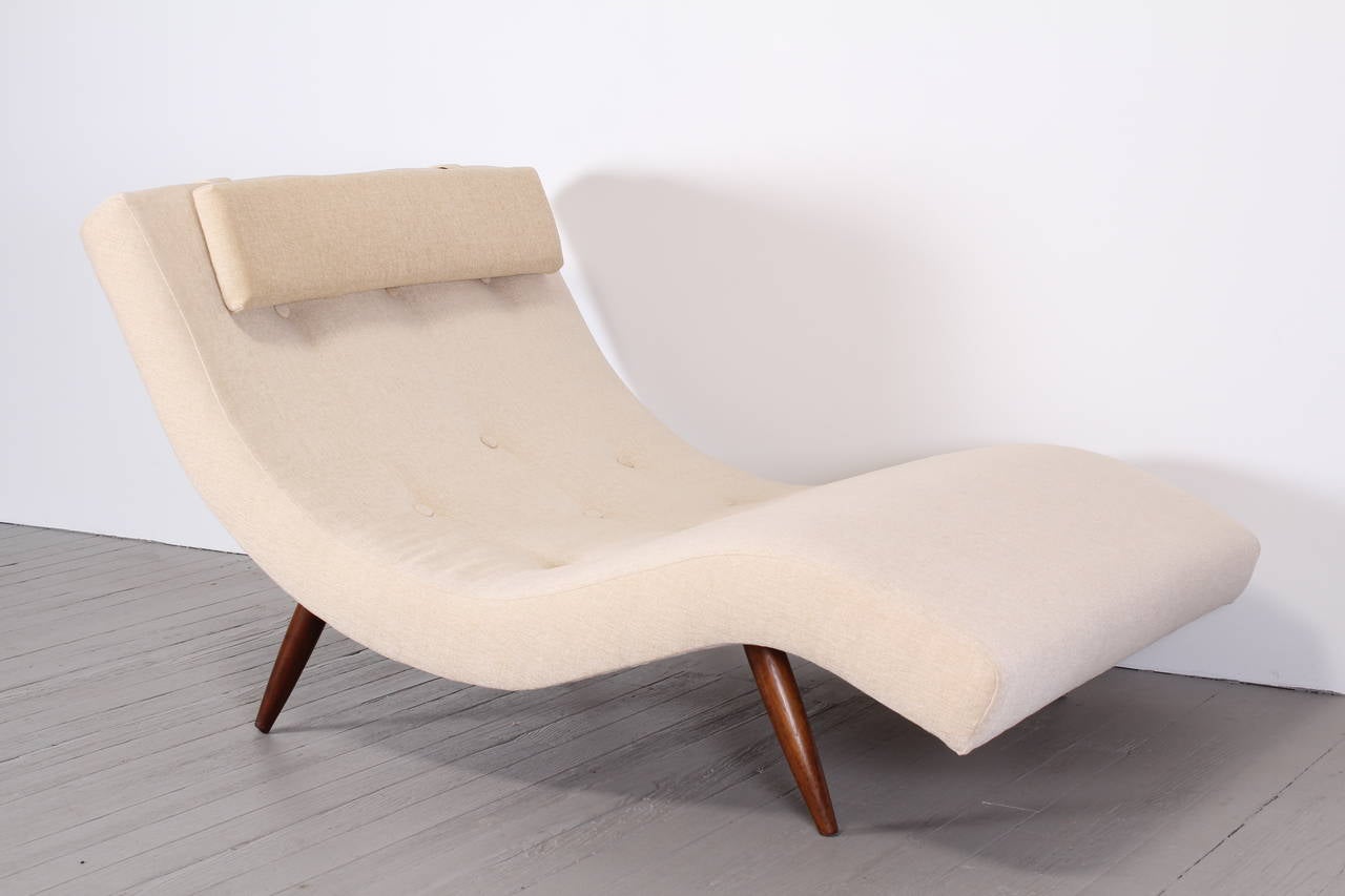Adrian Pearsall Wave Lounge, 1960 - Pair Available 4