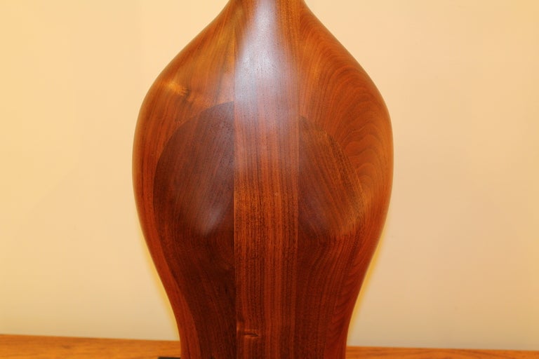 Walnut Wood Sculpture by Nancy Loev
