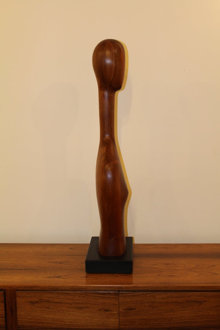 Wood Sculpture by Nancy Loev In Excellent Condition In Hamburg, PA