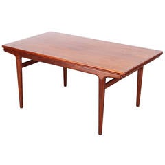 Table de salle à manger en teck de Johannes Andersen