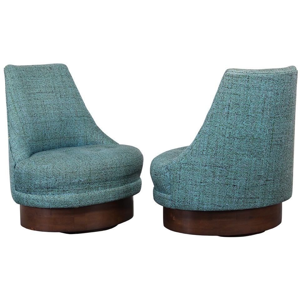 Adrian Pearsall Style Swivel Chairs