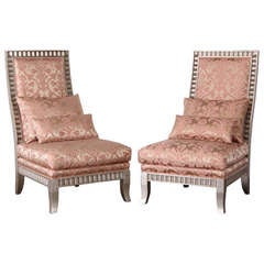 Paire de chaises "Savoy" de Marge Carson