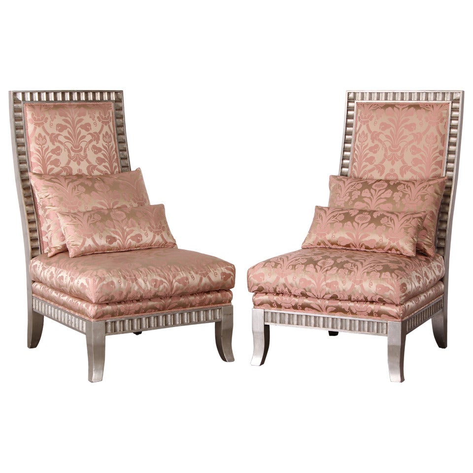 Pair of Marge Carson "Savoy" Chairs